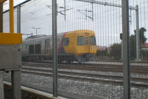 358 Anti-Climb Mesh Fence Along Railway Lines